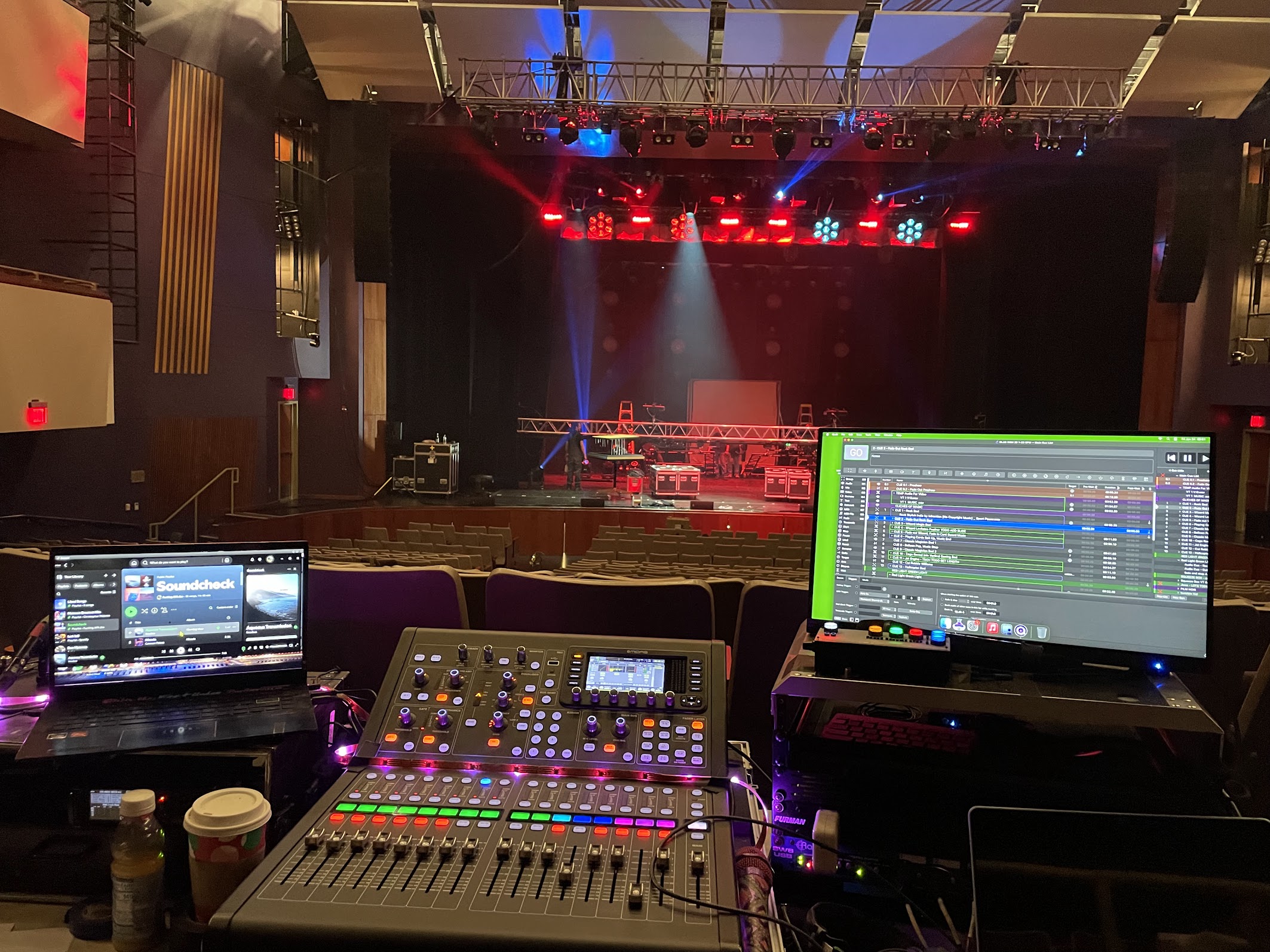 View from FOH
